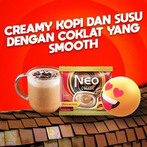 

Neo Coffee Kopi Instan Coffee Mocchacino 20Gr X 9Pcs