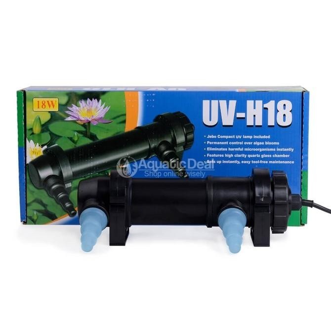 Jebo Uv H 18 Uv H18 Uvh18 Lampu Uv Kolam Penjernih 18W Sterilizer