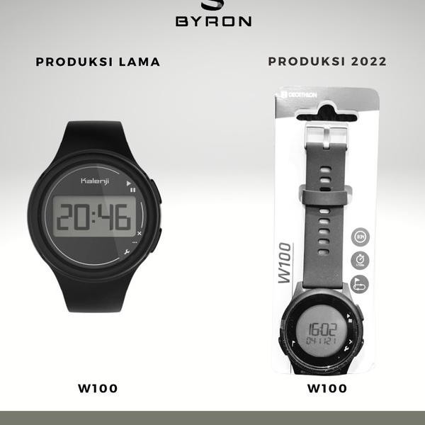 Geonaute W100M Jam Tangan Pria Timer Digital Olahraga Lari Renang