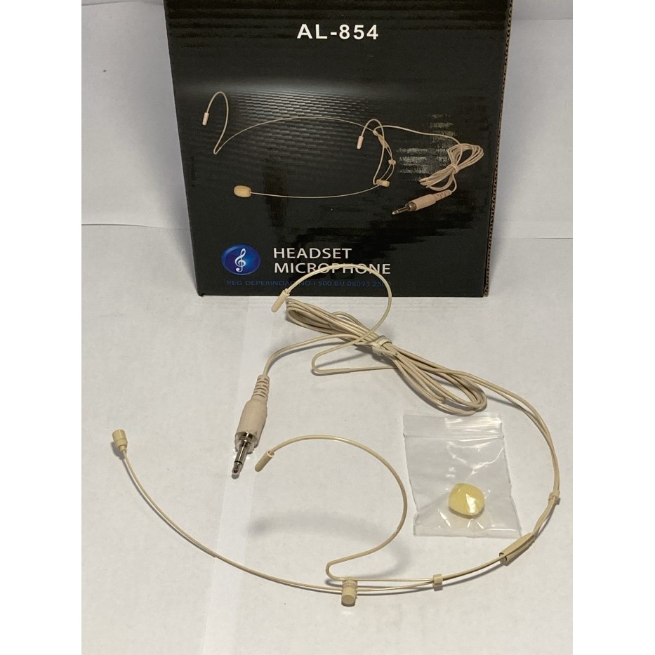 Mic Headset Audioline Al-854 Mic Bando Lidi