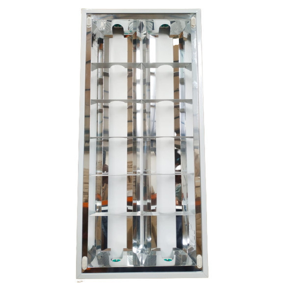 Sukaca - Kap Lampu Rmi Rm 2X18W Tl T8 Led Tube Philips Inlite 8W 60Cm Mirror