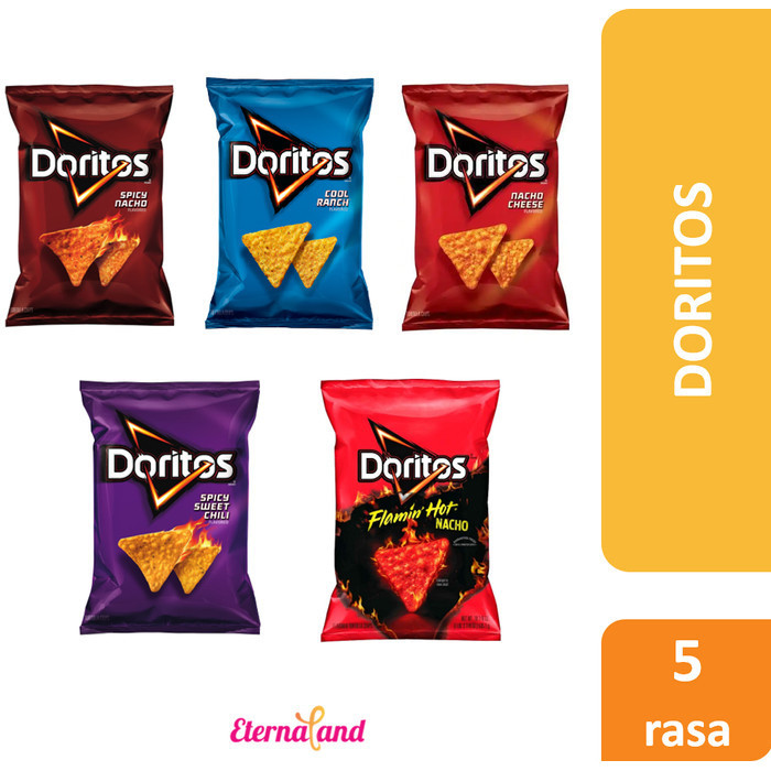 

PRODUK TERBATAS Doritos Snack impor amerika
