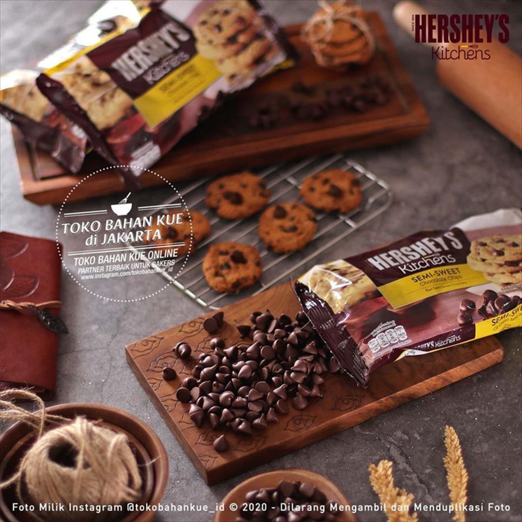 

Hershey Se Sweet Chocolate Chips 340gr Hershey`s Kitchen Baking Chip