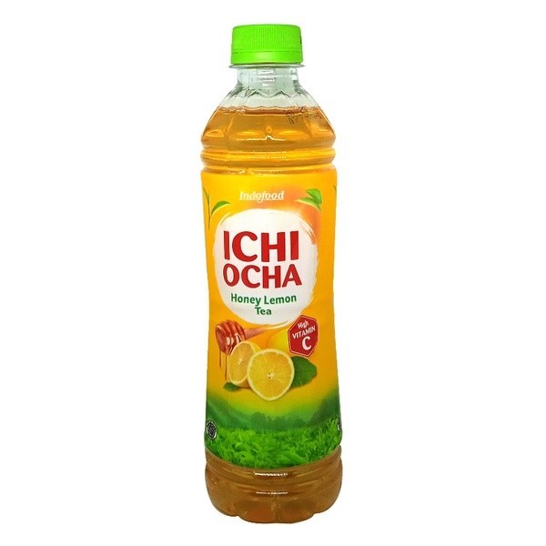 S47086 ICHI OCHA MADU LEMON MINUMAN TEH 350ML BOTOL MAJU BERSAMA (20251203)