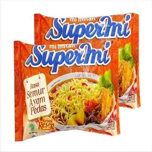 

S55473 MIE INSTANT SUPERMIE 70GR SEMUR AYAM PEDAS MAJU BERSAMA (20250202)