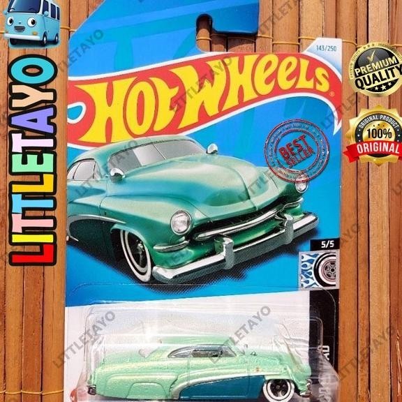 HOTWHEELS HIROHATA MERC 2024 HIJAU - MUSCLE CLASSIC CAR 49 MERC ROD