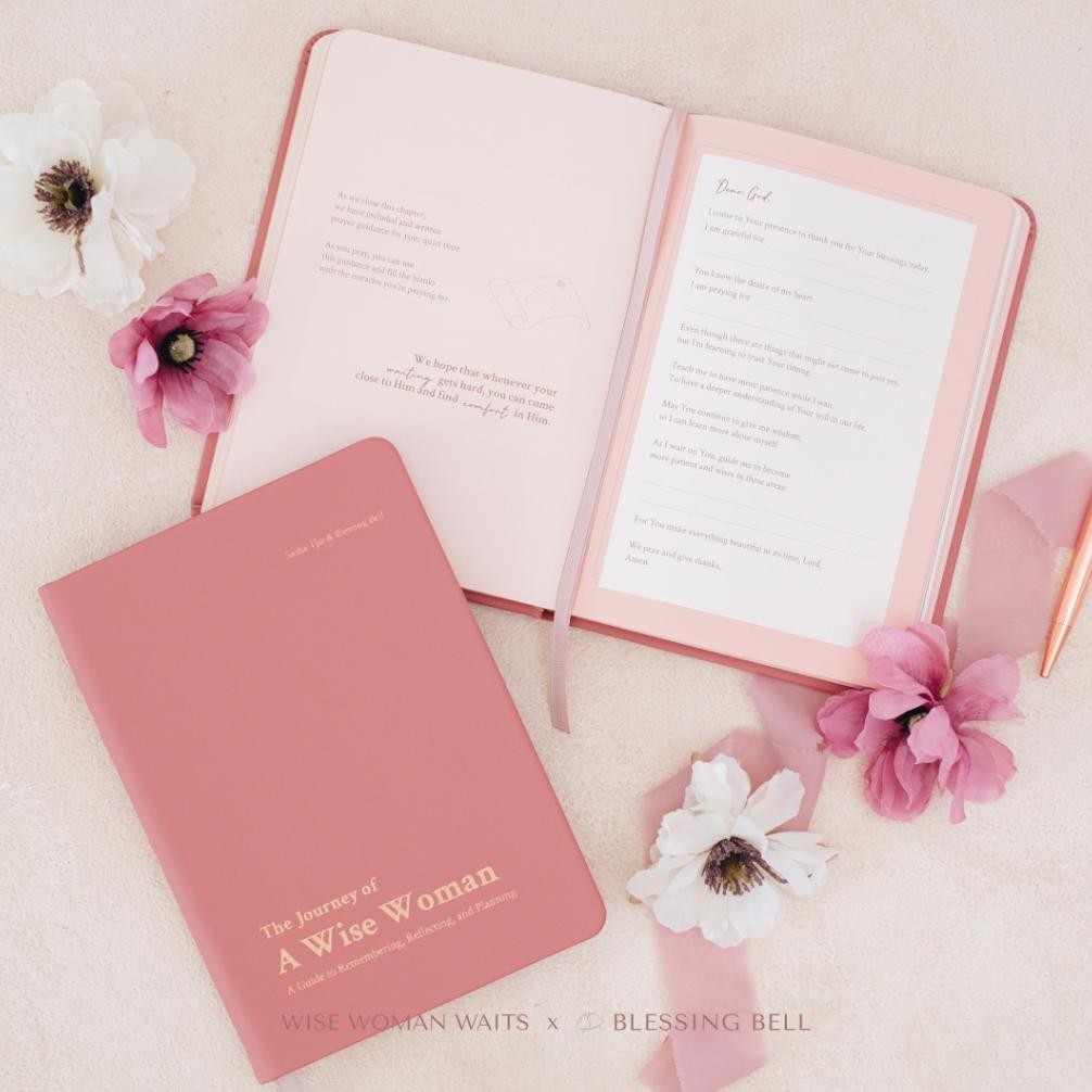 

Sale The Journey Of A Wise Woman | Guided Journal By Wise Woman Waits X Blessing Bell Original