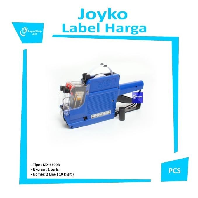 

Price Labeller 2 Baris Joyko ( Label Harga) MX-6600A