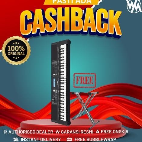 Yamaha Keyboard Psr E373/Psre373+Adaptor&Stand Book+Stand Keyboard