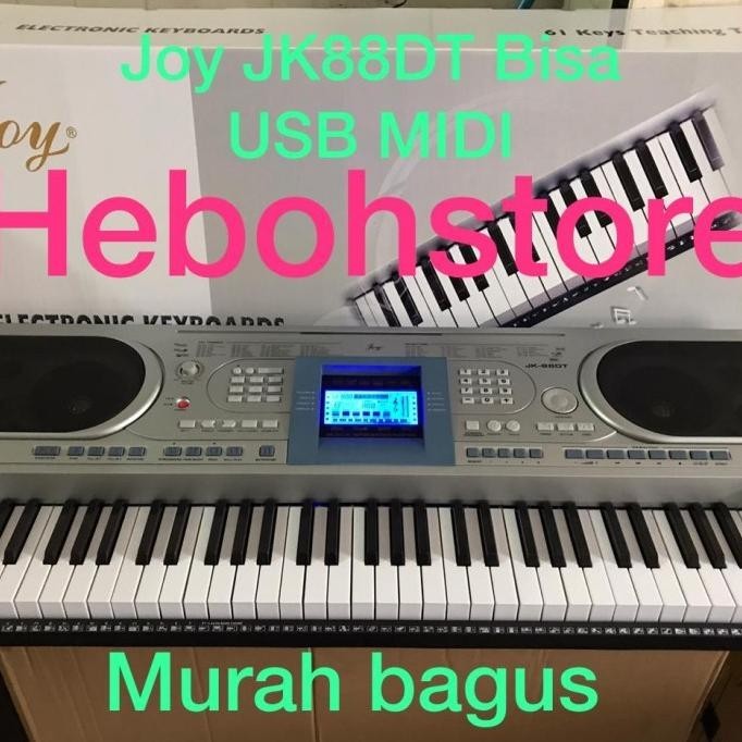 Keyboard Piano Joy Jk88Dt Jk-88Dt Bisa Midi Usb Original