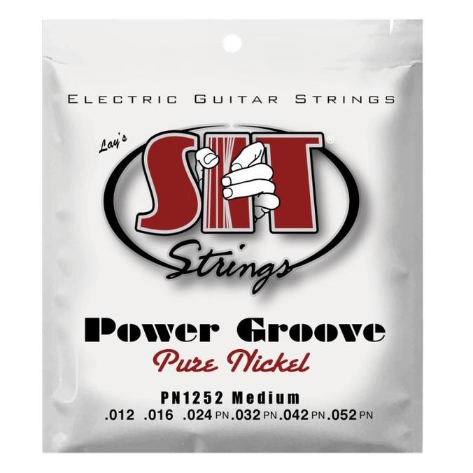 Sit Pn1252 Medium Power Groove Pure Nickel Electric Strings