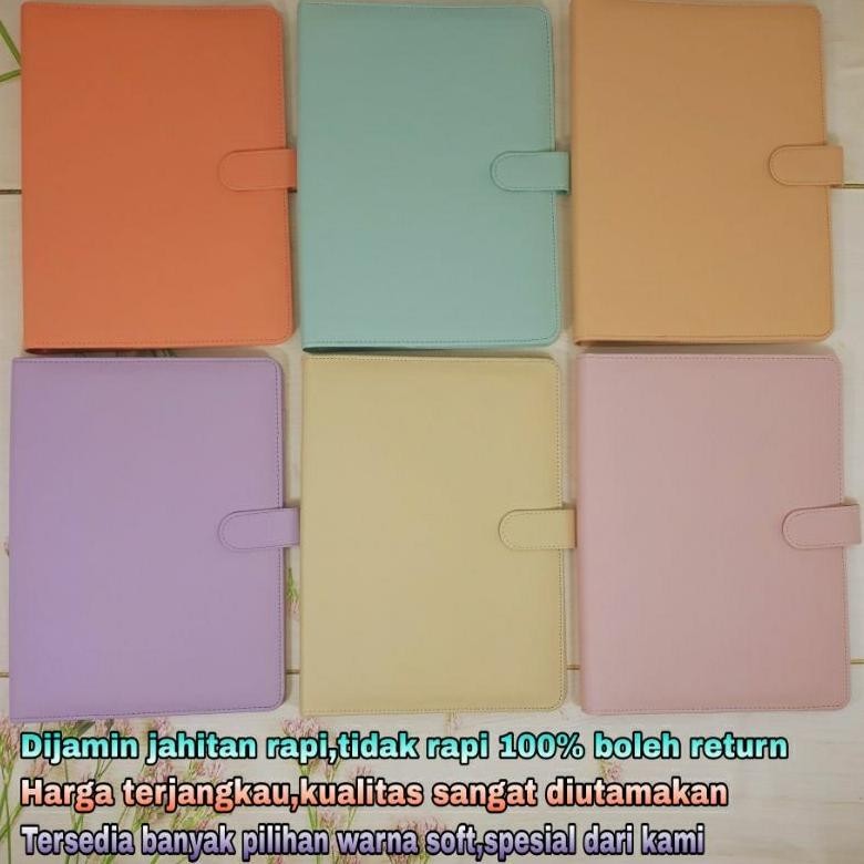 

Murah Binder Polos Exclusive B5 26 Ring 12 Warna Pilihan Buku Agenda Kuliah Kantor Bahan Kulit Termurah