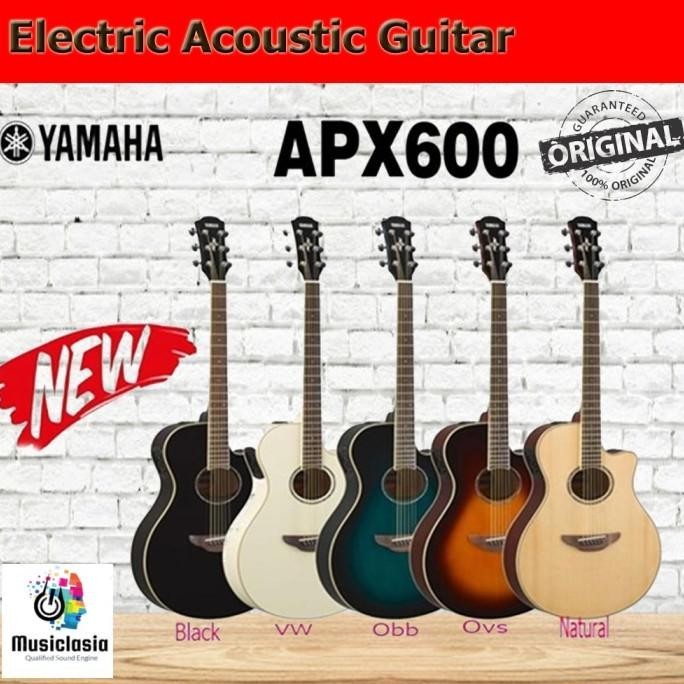 Gitar Akustik Elektrik Yamaha Apx600 / Apx 600 (Penerus 500Ii / 500 )