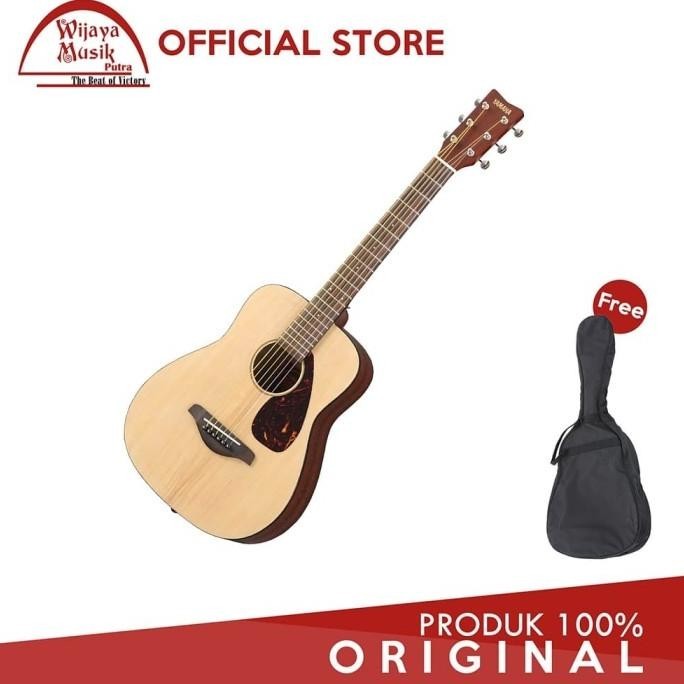Yamaha Gitar Mini Ukuran 3/4 Fg Junior Jr-2 / Jr2 / Jr 2 Nt + Softcase