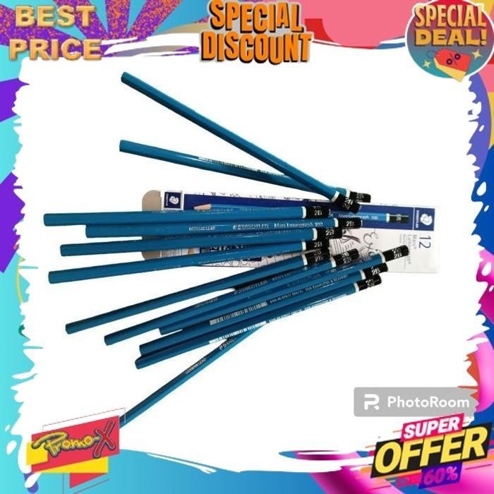 

TODAY 12 PENSIL 2B STAEDTLER MARS LUMOGRAPH