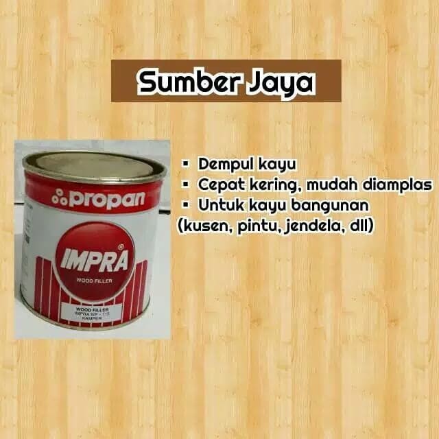 Produk Impra dempul kayu propan