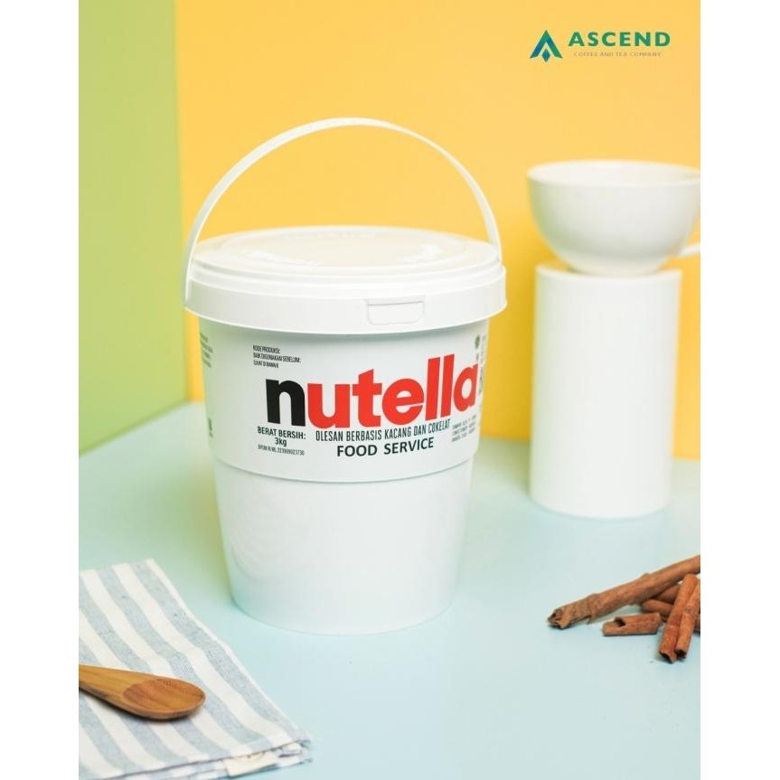 

Nutella 3Kg Selai Coklat Dan Kacang Spread