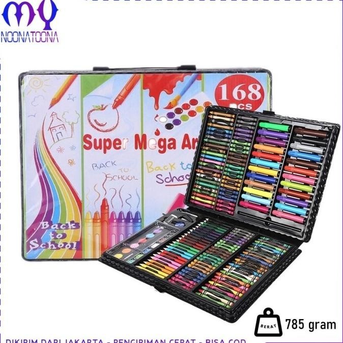

KRAYON ALAT MENGGAMBAR DRAWING SET ISI 168 PCS OIL PASTEL CRAYON SET CRAYON SET ANAK LENGKAP HALUS NYAMAN BAGUS BERKUALITAS BRAND OFFICIAL TERLARIS TERBARU TERMURAH UNIK COD