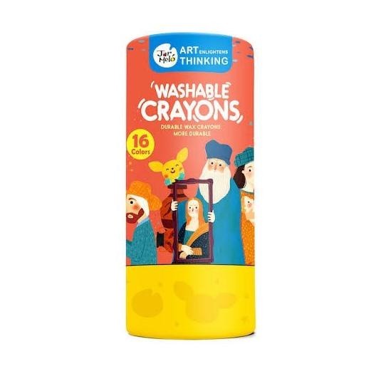 

JOAN MIRO WASHABLE CRAYON 16 COLOR KRAYON SET ANAK CRAYON SET ANAK LENGKAP HALUS NYAMAN BAGUS BERKUALITAS BRAND OFFICIAL TERLARIS TERBARU TERMURAH UNIK COD