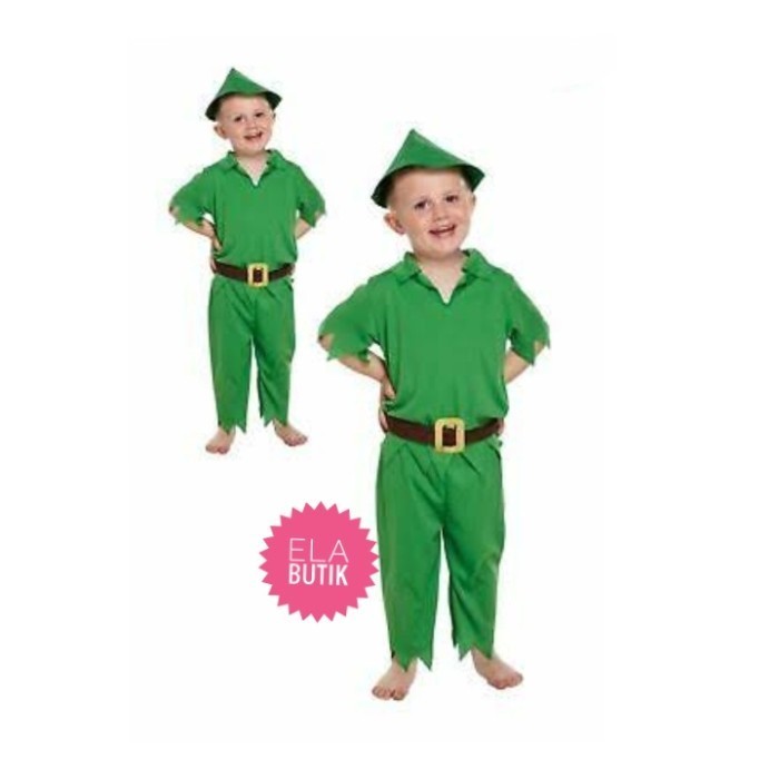 Kostum Peter Pan-Kostum Ulang Tahun-Robin Hood-Kostum Halloween