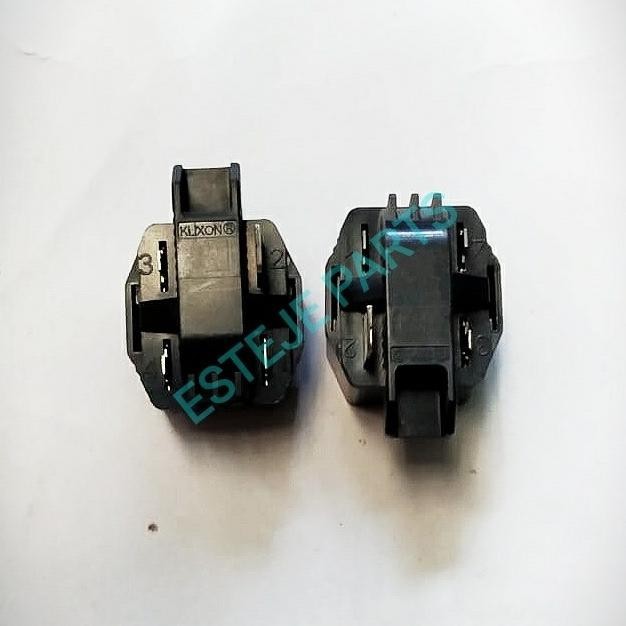 Ptc Relay Kulkas & Showcase Pin Kanan Klixon Original Bebas Ongkir