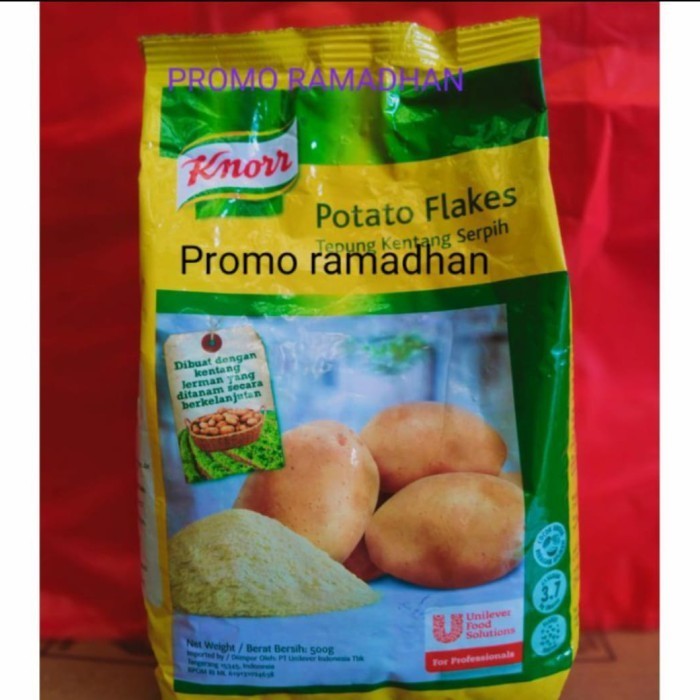 

Terbaru Knorr Potato Flakes Tepung Kentang 500 Gr Promo Ready Stok