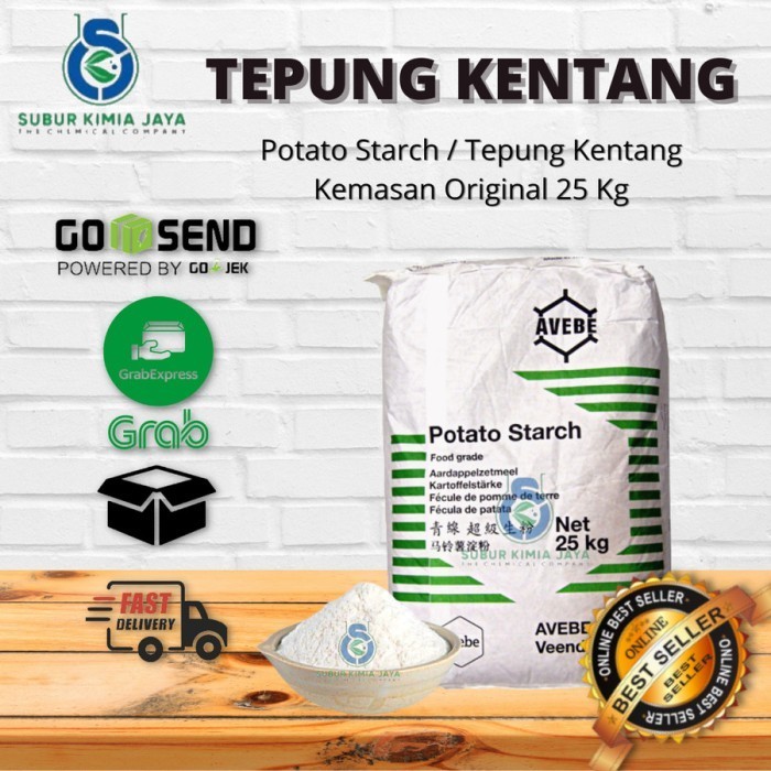 

Terbaru Potato Starch Ex Avebe Holland 25 Kg Khusus Kurir Instant Promo Ready Stok