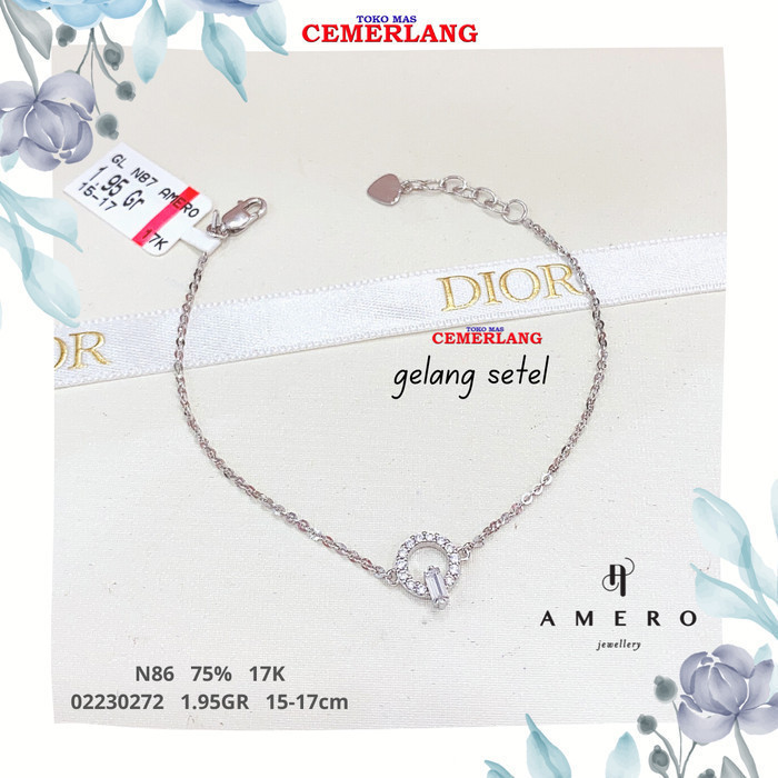 Gelang Amero Cuse 750 17K 15-17 N86 1.95 02230272