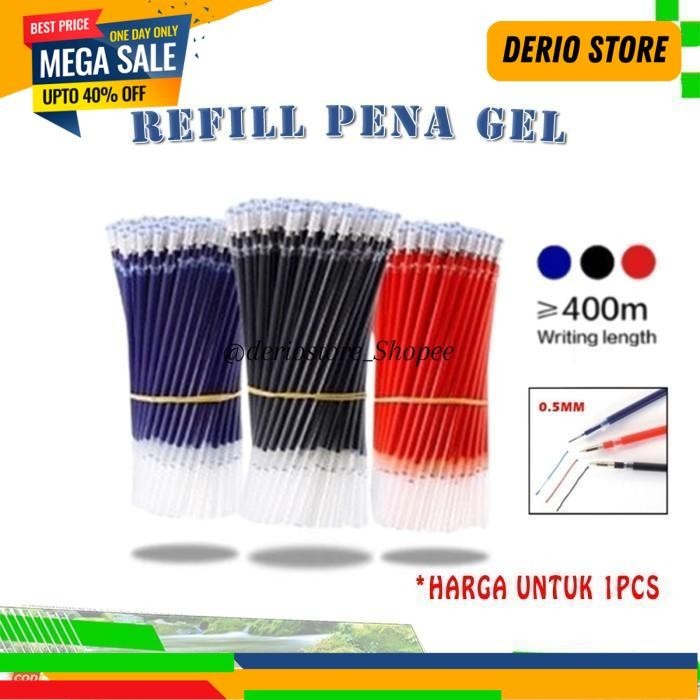 

1 PCS REFIL PENA GEL ISI ULANG TINTA PENA MURAH PRODUK IMPORT REKOMENDASI