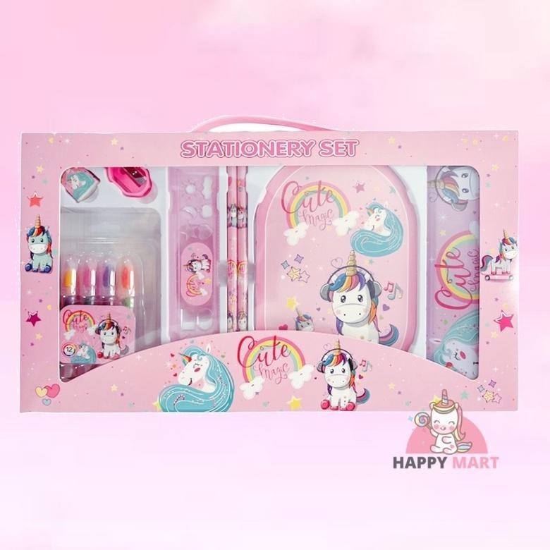 

Ow42 Kotak Pensil Crayon Susun Unicorn / Pony / Frozen Original