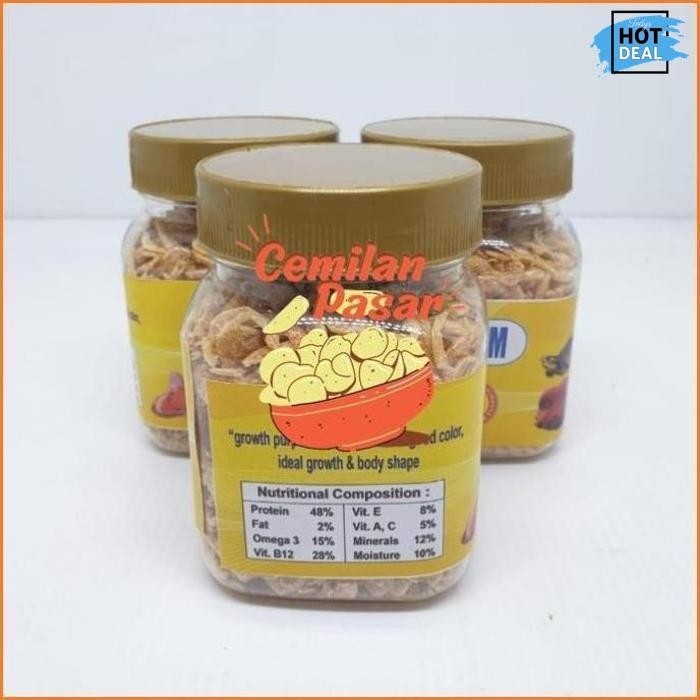 Promo Hemat Udang Kering Standar Red Pigmen Pakan Ikan Hias Air Tawar , Laut, Kura Harga Discount