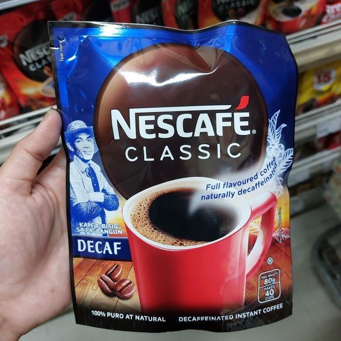 

Classic Nescafe Kopi Decaf, Instant Coffee