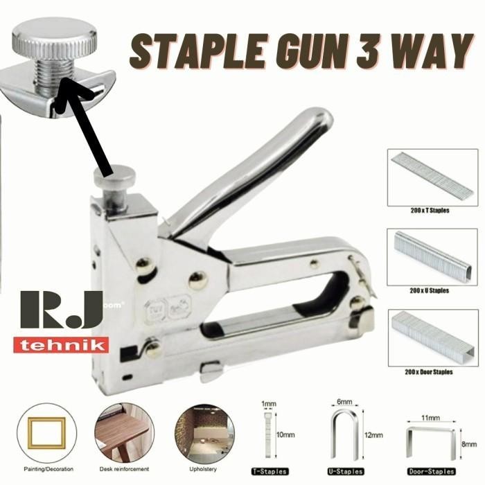 

Staple Gun Staples Staples Gun Tembak Gun Tacker 4-8mm Kualitas Terbaik