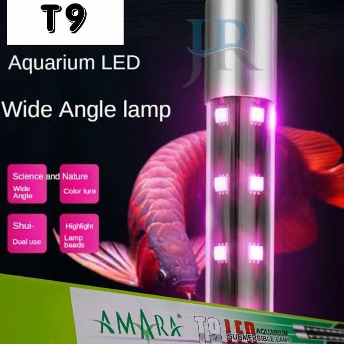 Lampu tanning arwana louhan LED celup T8 Amara 120 150 cm