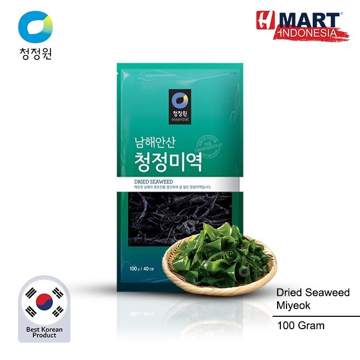 

CHUNG JUNG ONE Dried Seaweed Miyeok - Rumput Laut Kering 100g A9