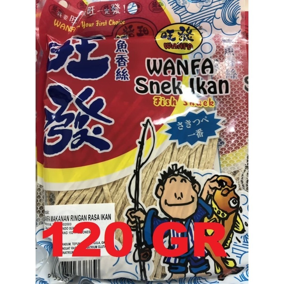 

Wanfa Snack Ikan 120g A9