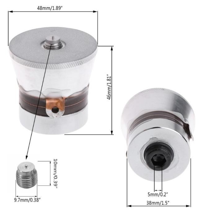 60W 40KHz Ultrasonic Piezoelectric Cleaning Transducer Cleaner High