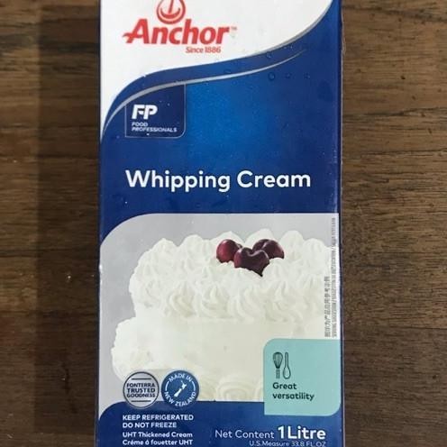 

Anchor Whipping Cream / Whip Cream 1Liter - Gosend/Grab Only -