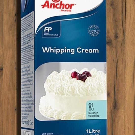 

Anchor Whipping Cream / Whip Cream 12X1Liter - Gosend/Grab Onlyy!!!