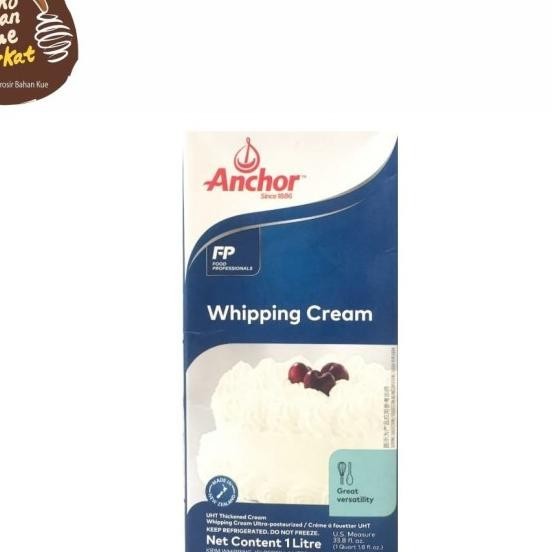 

Whiping Cream Anchor 1Ltr