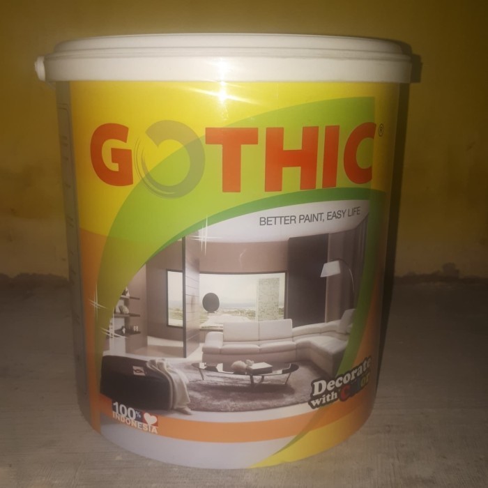 Cat Tembok Gothic Dengan Varian Warna