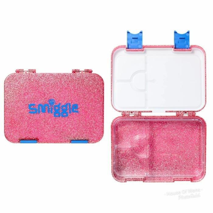 Smiggle Sparkle Happy Bento Box - Kotak Makan Smiggle Original