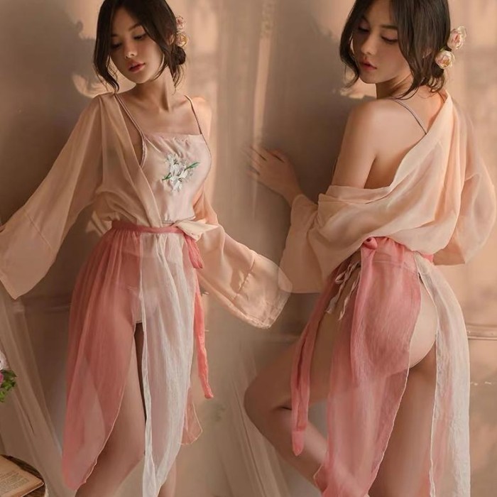 Terlaris Sexy Lingerie Costume Hanfu Lingerie Seksi Baju Tidur Sexy Wanita /