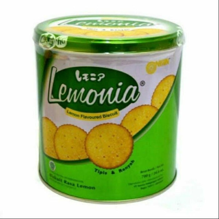 

LIMITED EDITION Nissin lemonia cookies kaleng 650gr