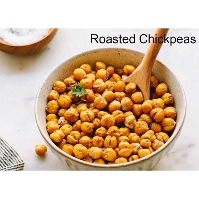 

TERUJI Chickpeas Garbanzo Kacang Arab Panggang Oven Roasted Renyah 500g