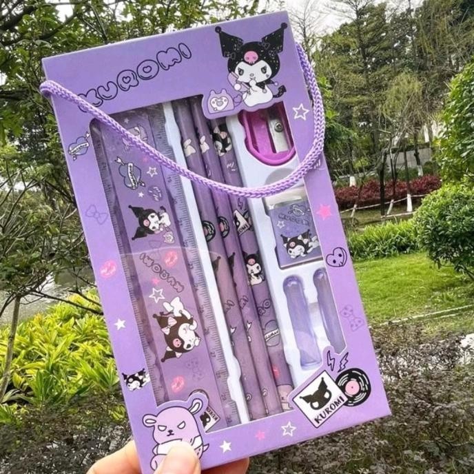 

Alat tulis set kuromi stationery kuromi paket alat tulis kuromi