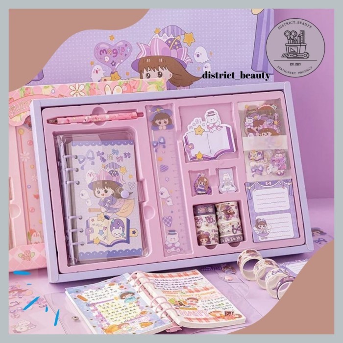 

JURNAL STUDY HARD JUMBO 10 IN 1 PAKET ALAT TULIS LENGKAP BINDER SPIRAL