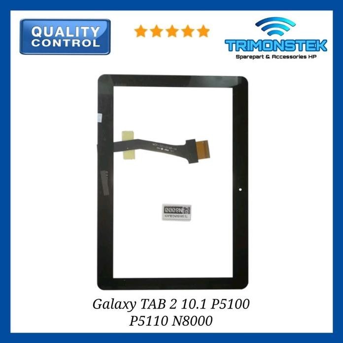TOUCHSCREEN / LAYAR SENTUH SAMSUNG TAB 2 10.1" P5100 N8000 ORIGINAL