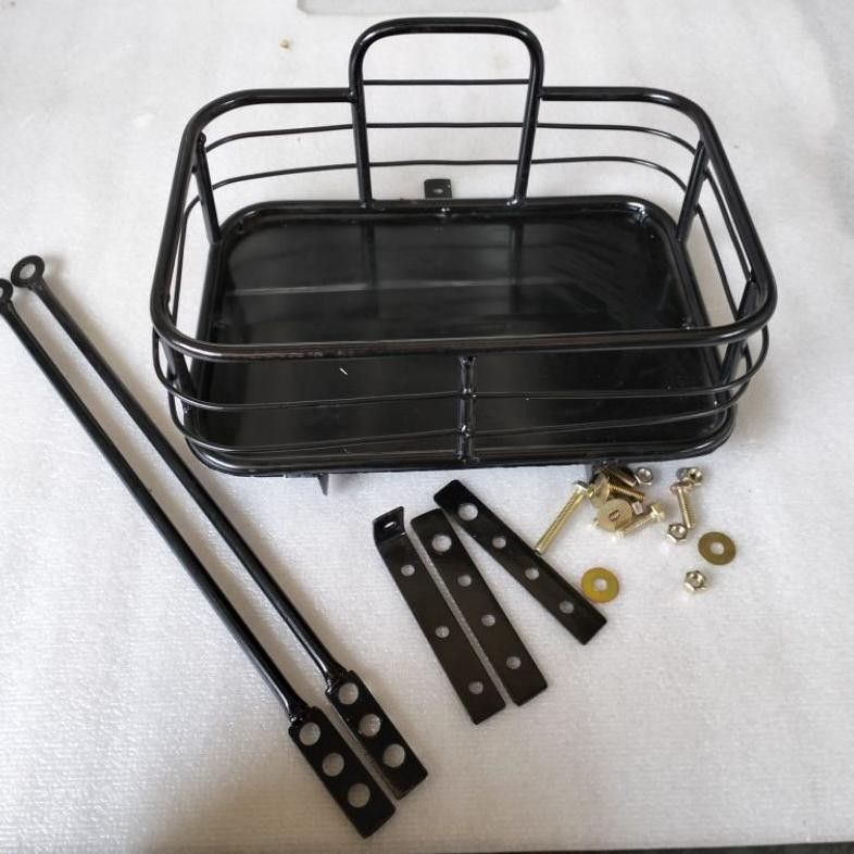 sava-   Sale Keranjang besi alas plat kranjang MTB fixi Minion sepeda lipat kranjang Universal murah