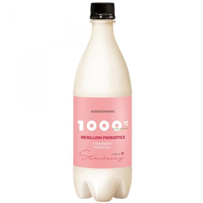 

Prebiotic Makoli Strawberry 1000 Ox/Minuman Tradisional Khas Korea Rasa Stroberi 750ml Kualitas Terbaik